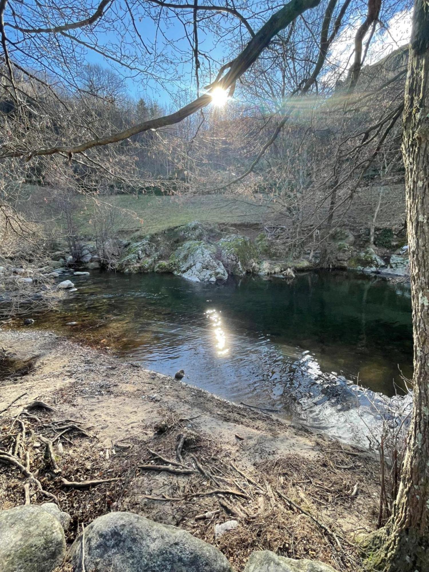 Gite De La Cigale Burzet Bagian luar foto